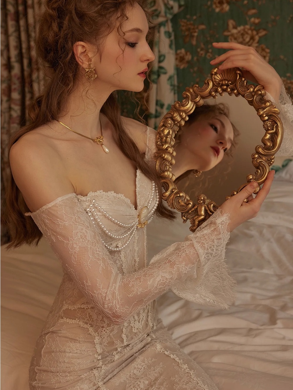 NEW LaceMade Size M Wings of Losie Corset Dress